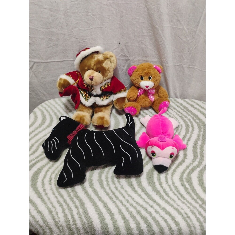 3 Plush Stuffed Animals 1 Beenie Animal No Tags Assorted Lot